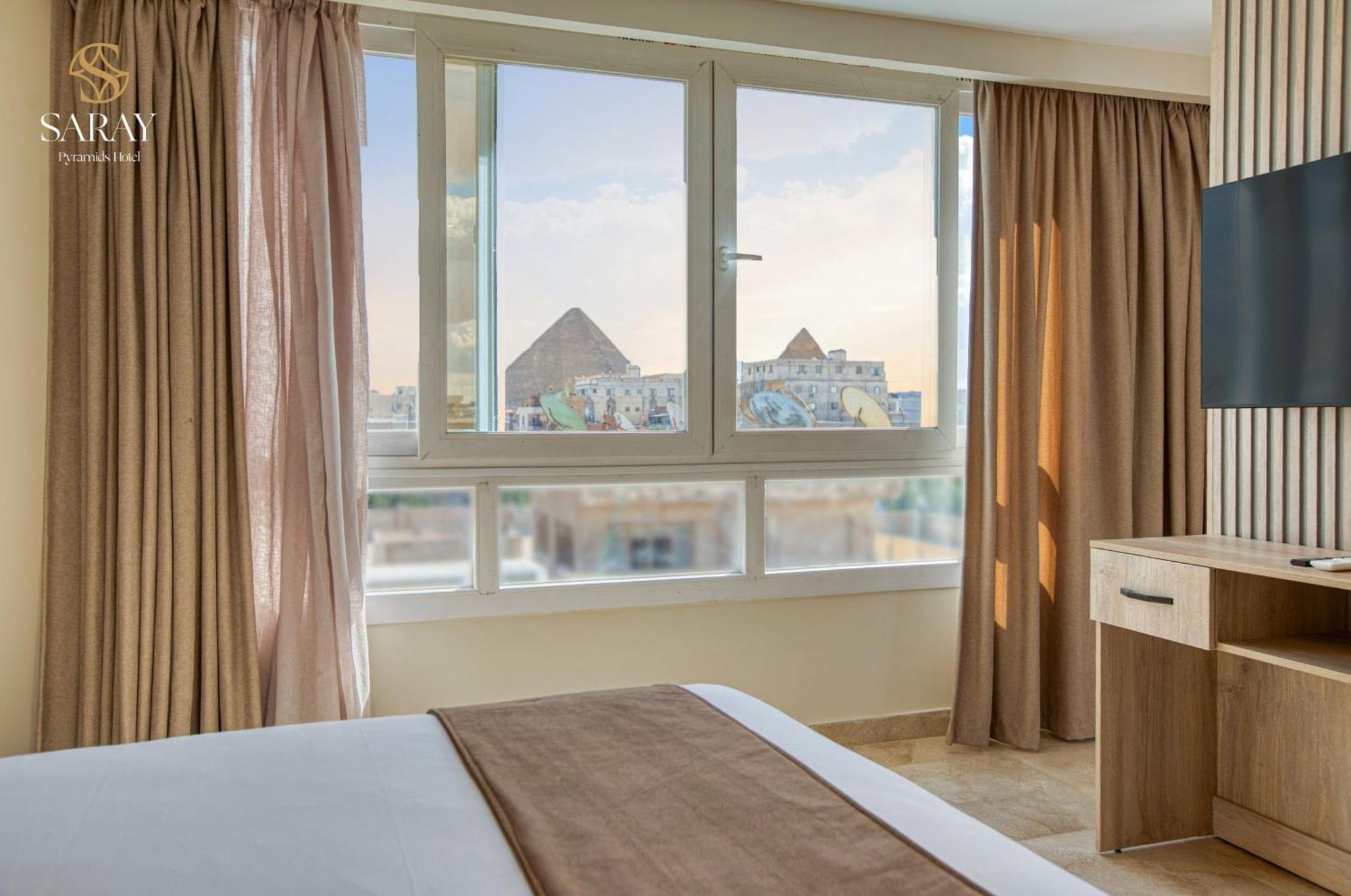 Saray Pyramids & Museum View Hotel Kafrat al Jabal Exterior photo