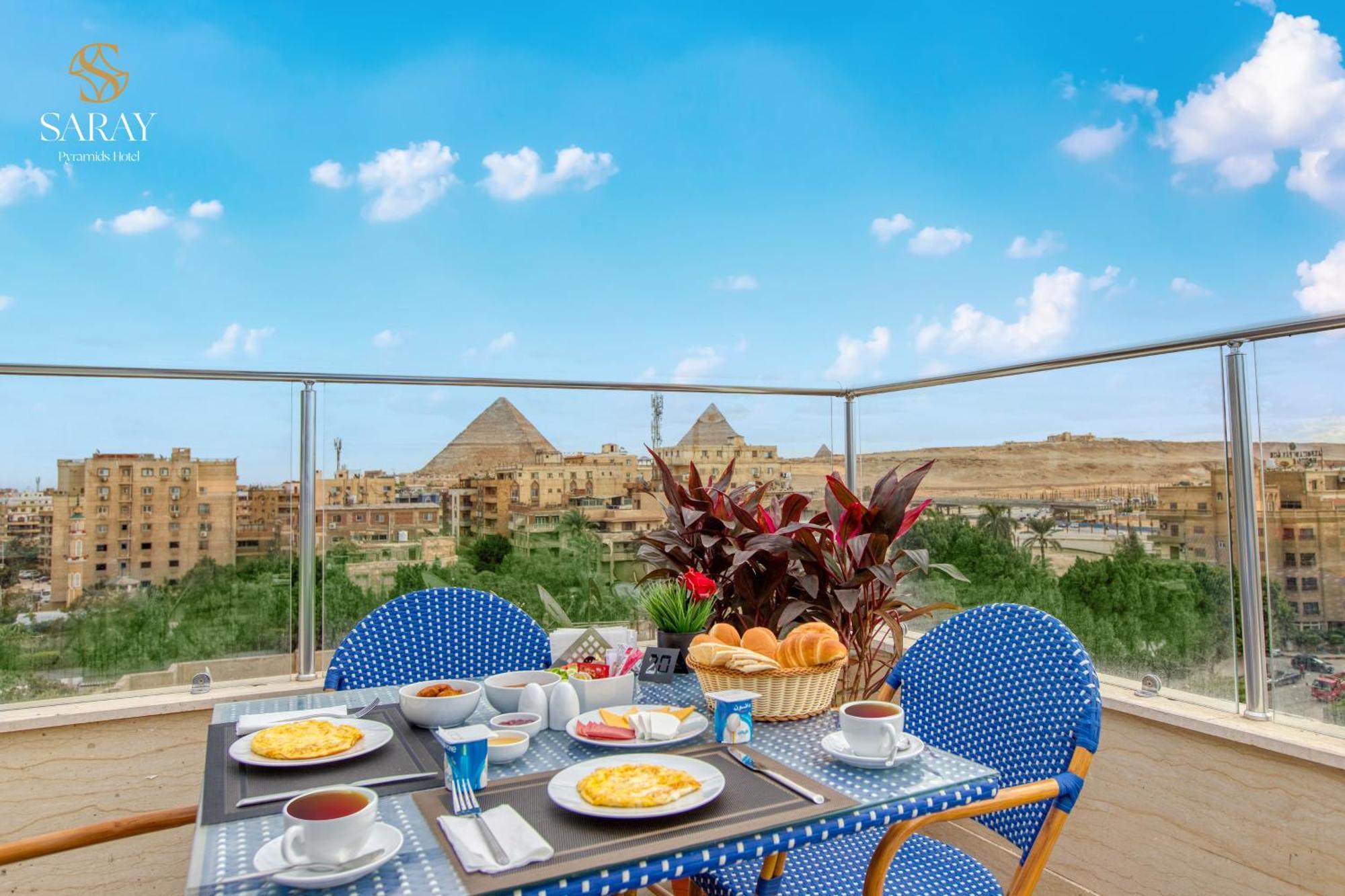 Saray Pyramids & Museum View Hotel Kafrat al Jabal Exterior photo