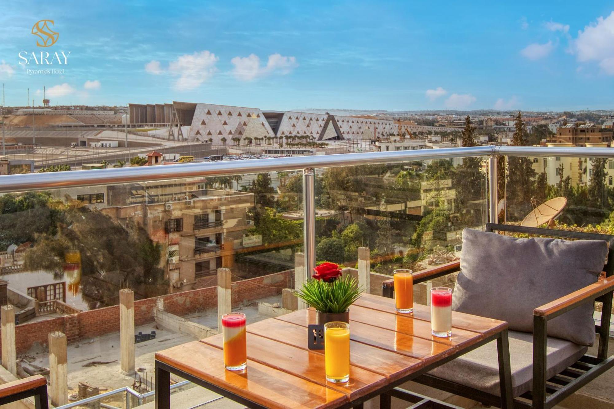 Saray Pyramids & Museum View Hotel Kafrat al Jabal Exterior photo