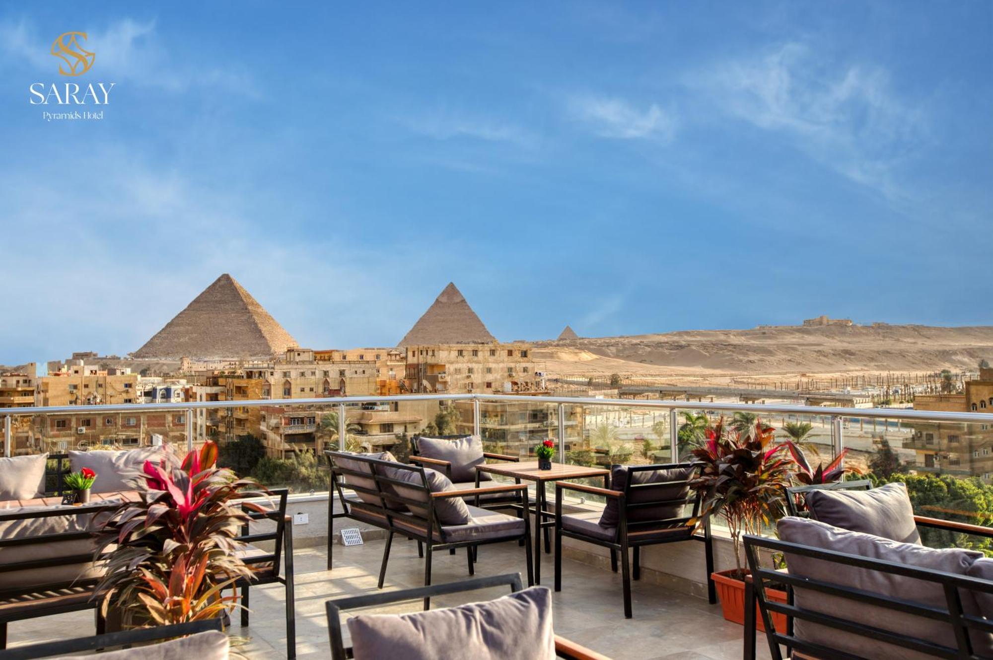 Saray Pyramids & Museum View Hotel Kafrat al Jabal Exterior photo