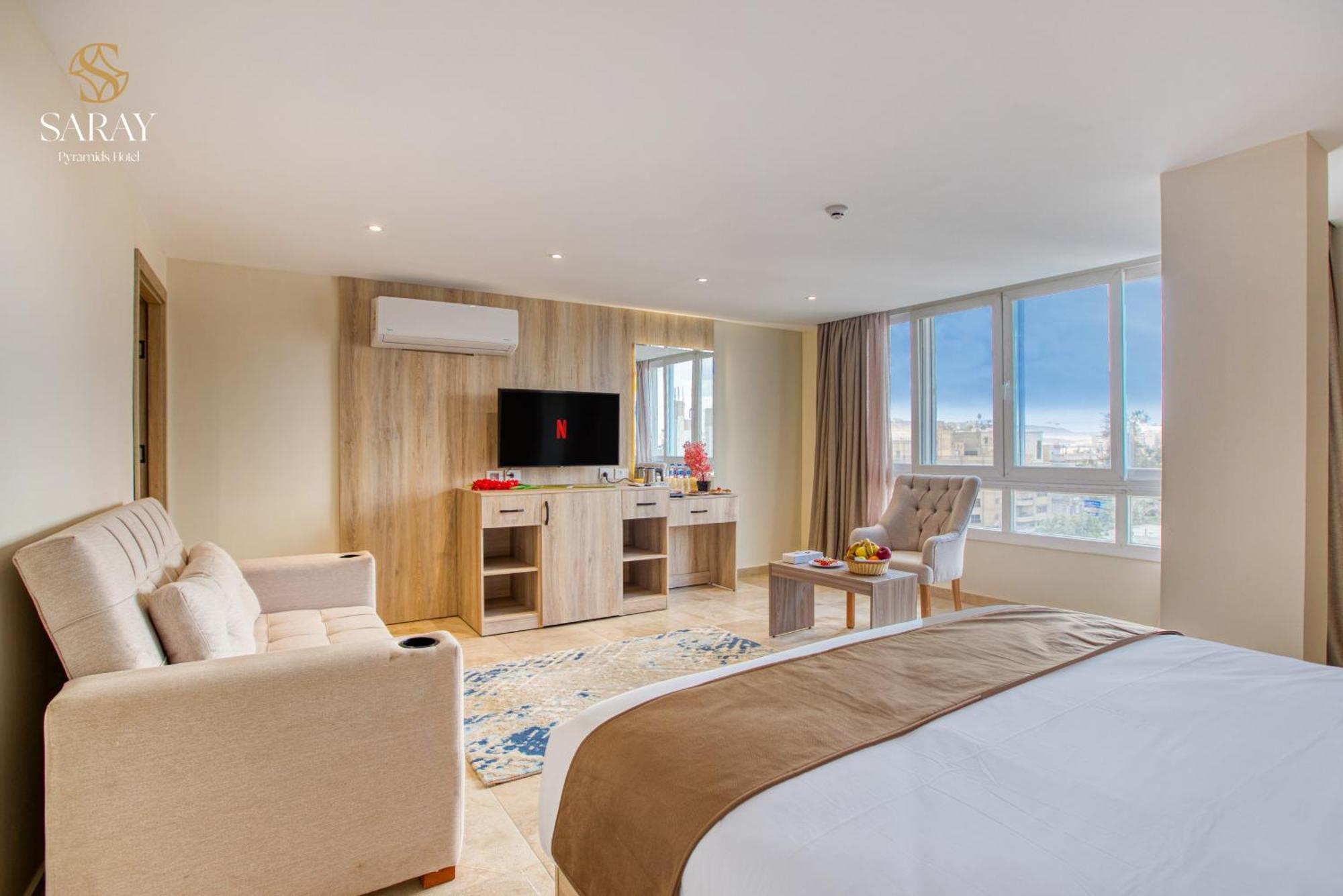 Saray Pyramids & Museum View Hotel Kafrat al Jabal Room photo