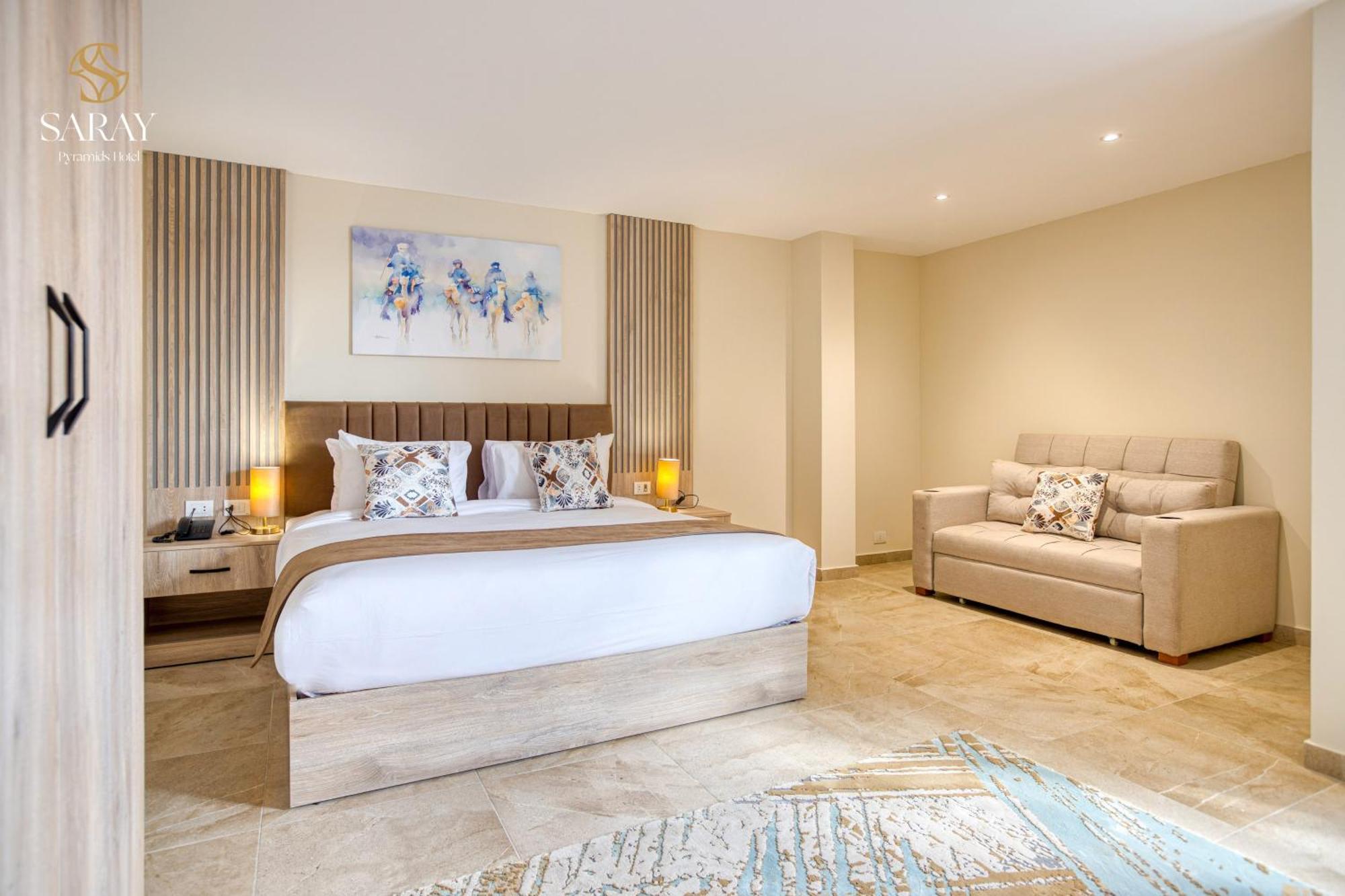 Saray Pyramids & Museum View Hotel Kafrat al Jabal Room photo
